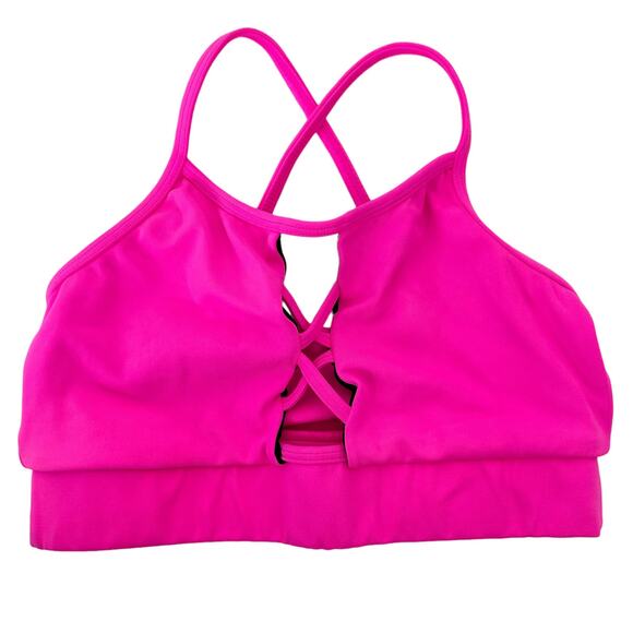 Hipkini Pink Sports Bra Sz S - Picture 6 of 6